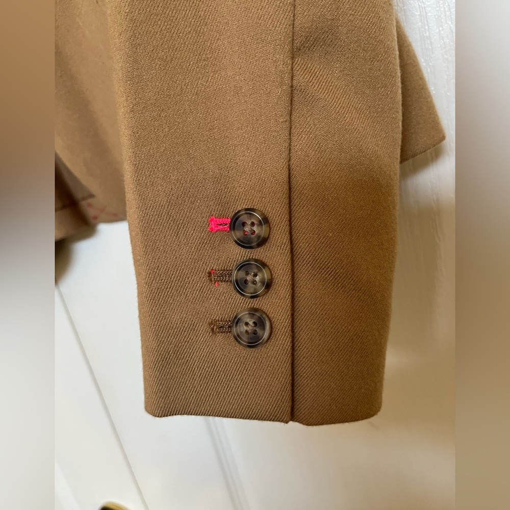 Merona Women's Classic Brown Blazer - Picture 6 of 7